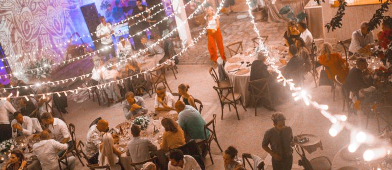 A Spanish-themed finca party